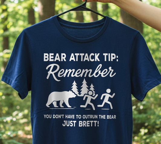 Bear attack tip no 2 t-shirt