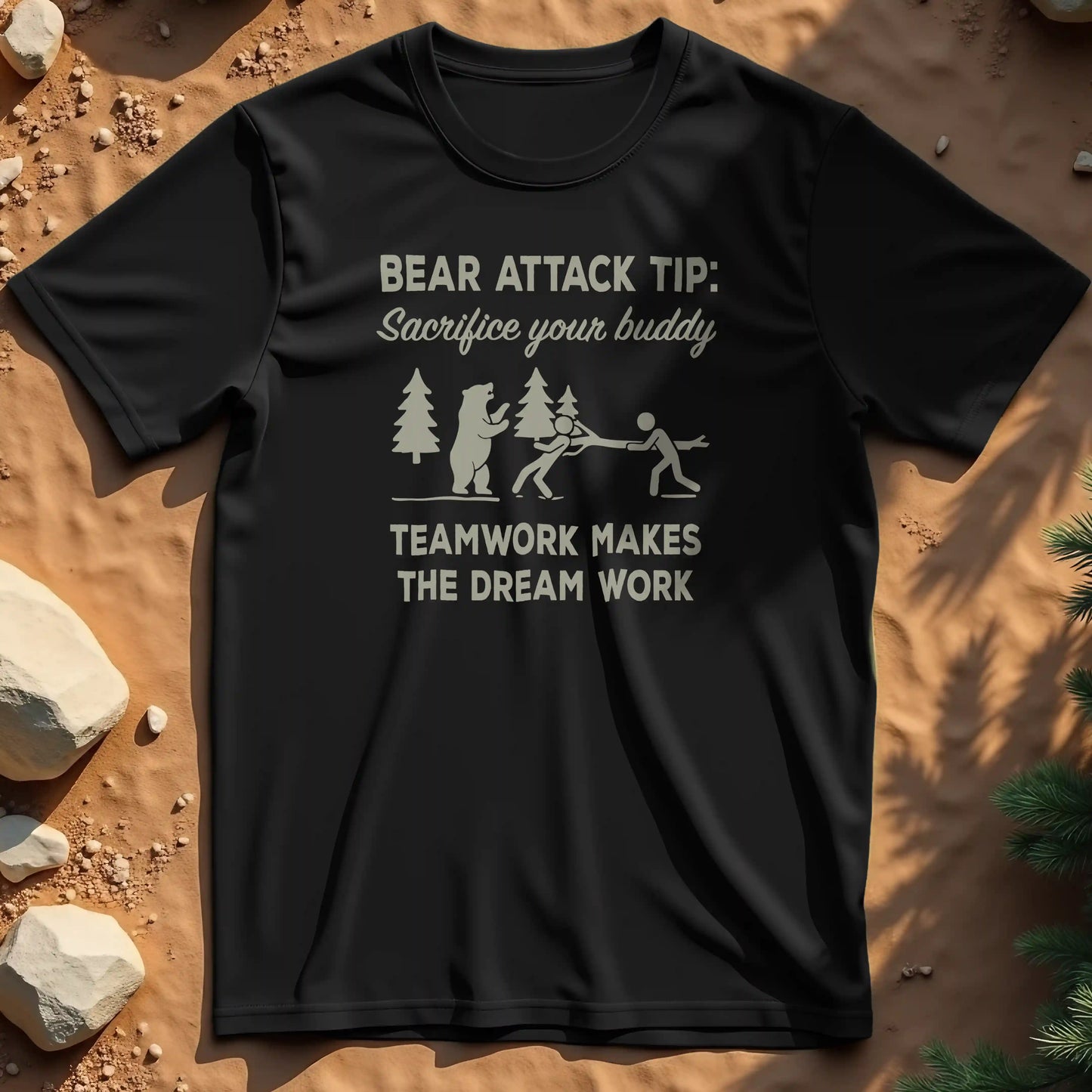 Bear Attack Tip - Sacrifice t-shirt