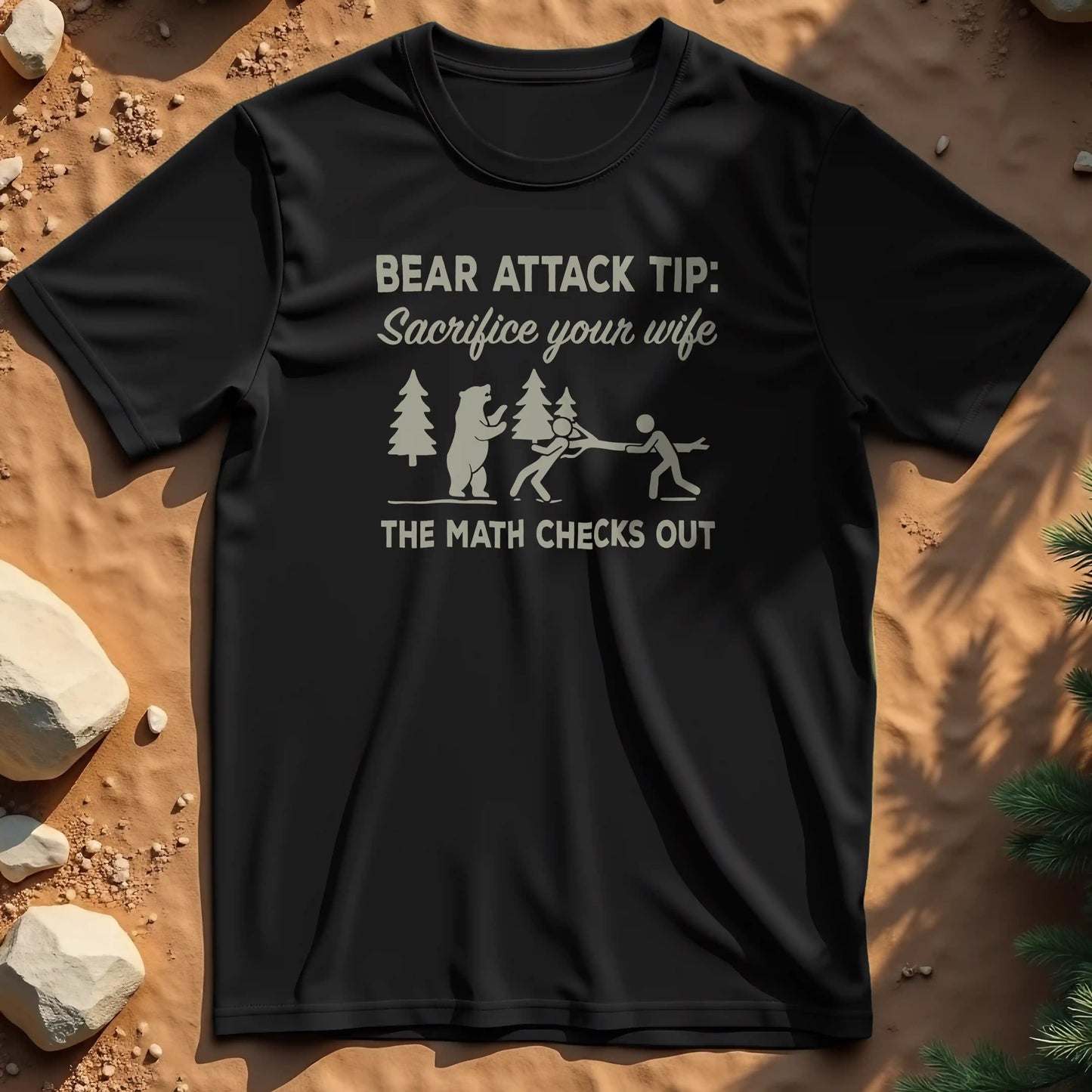 Bear Attack Tip - Sacrifice t-shirt