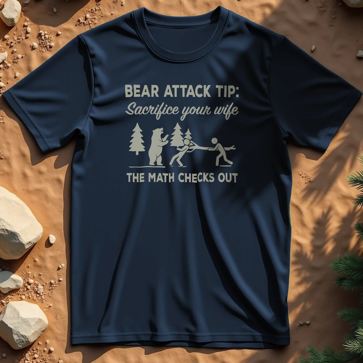 Bear Attack Tip - Sacrifice t-shirt