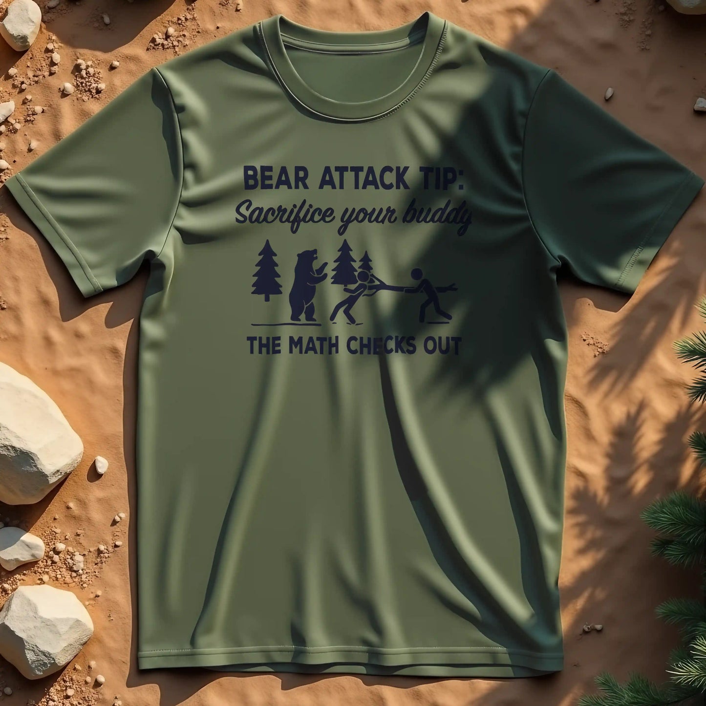Bear Attack Tip - Sacrifice t-shirt