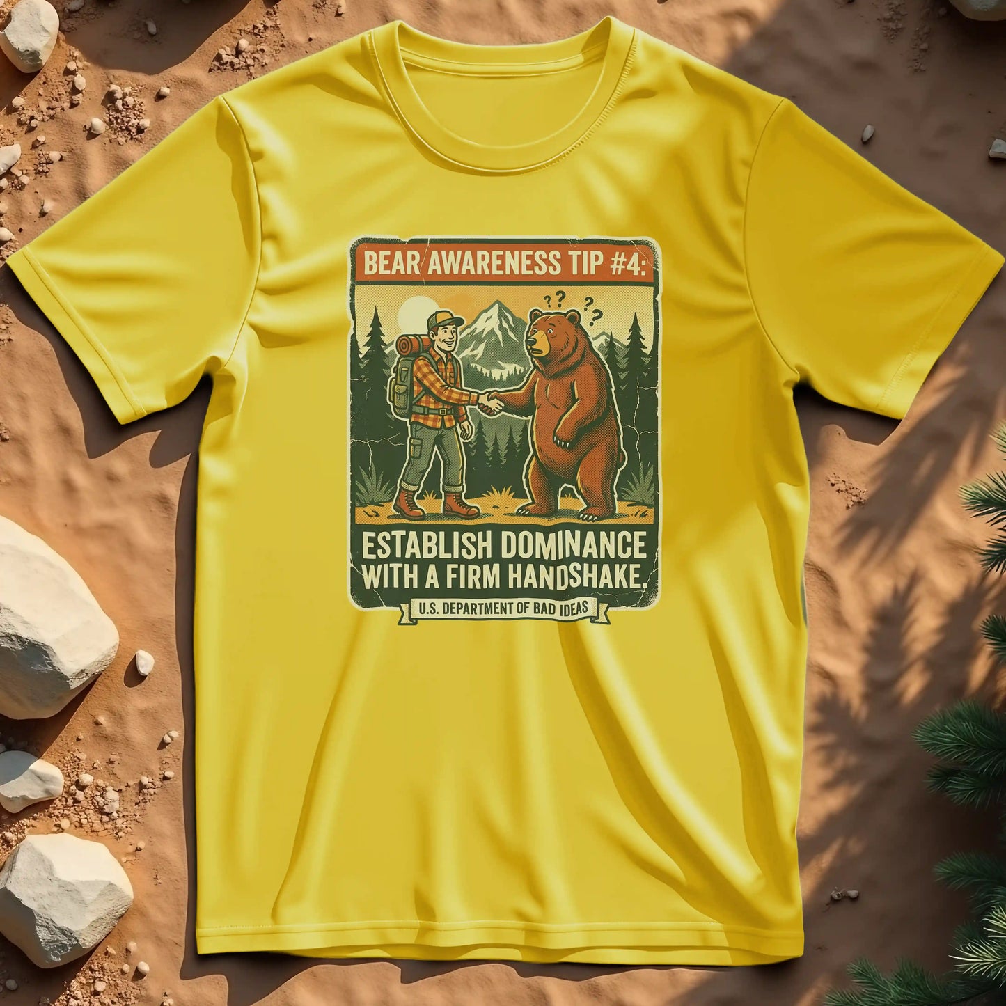 Bear Awareness Tip 4 t-shirt