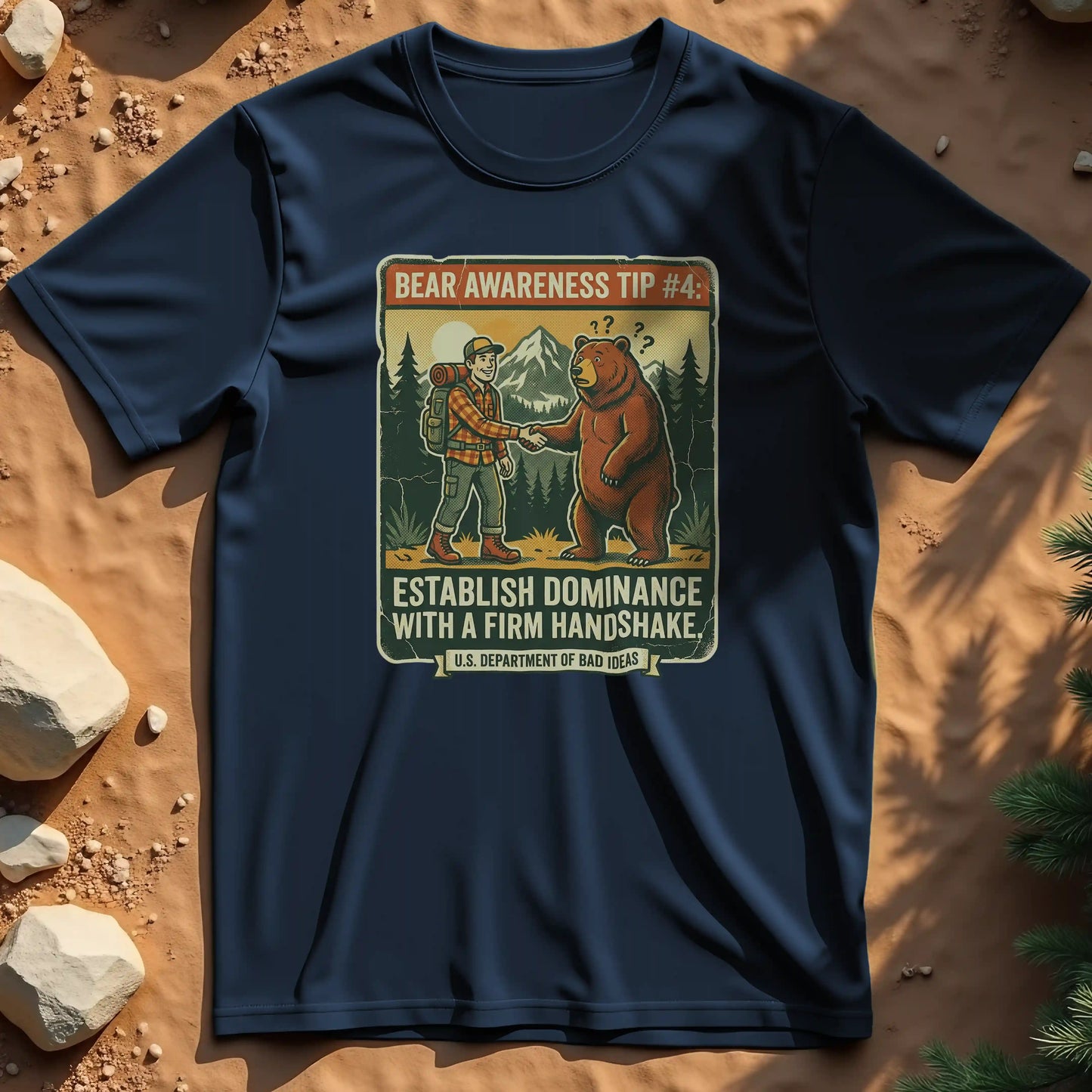 Bear Awareness Tip 4 t-shirt