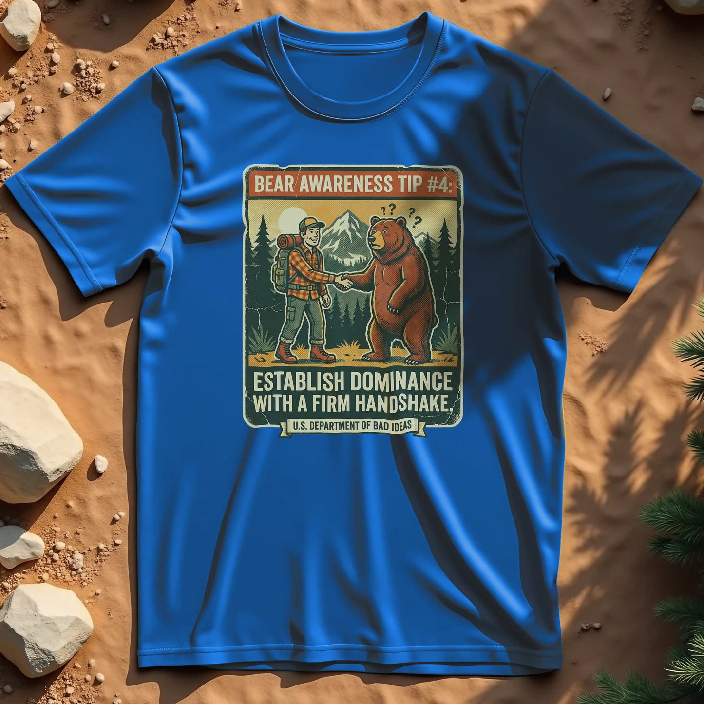 Bear Awareness Tip 4 t-shirt