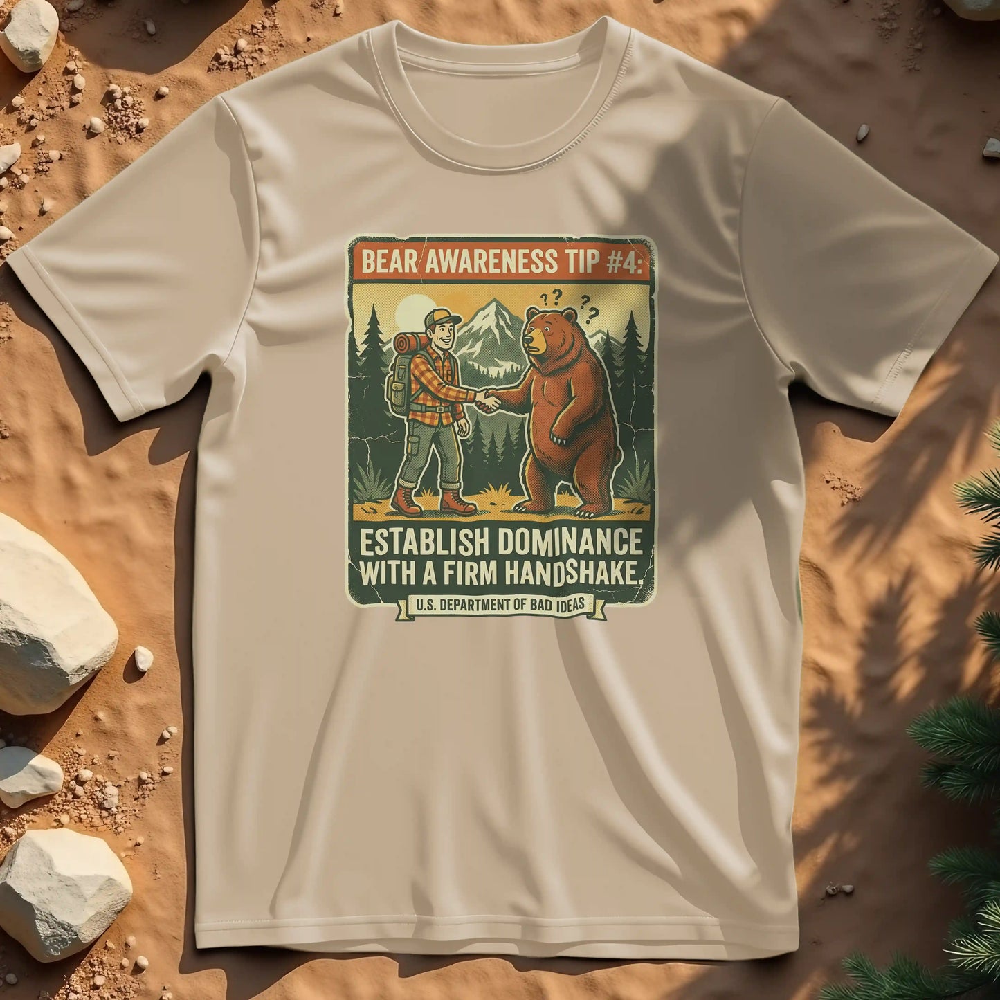 Bear Awareness Tip 4 t-shirt