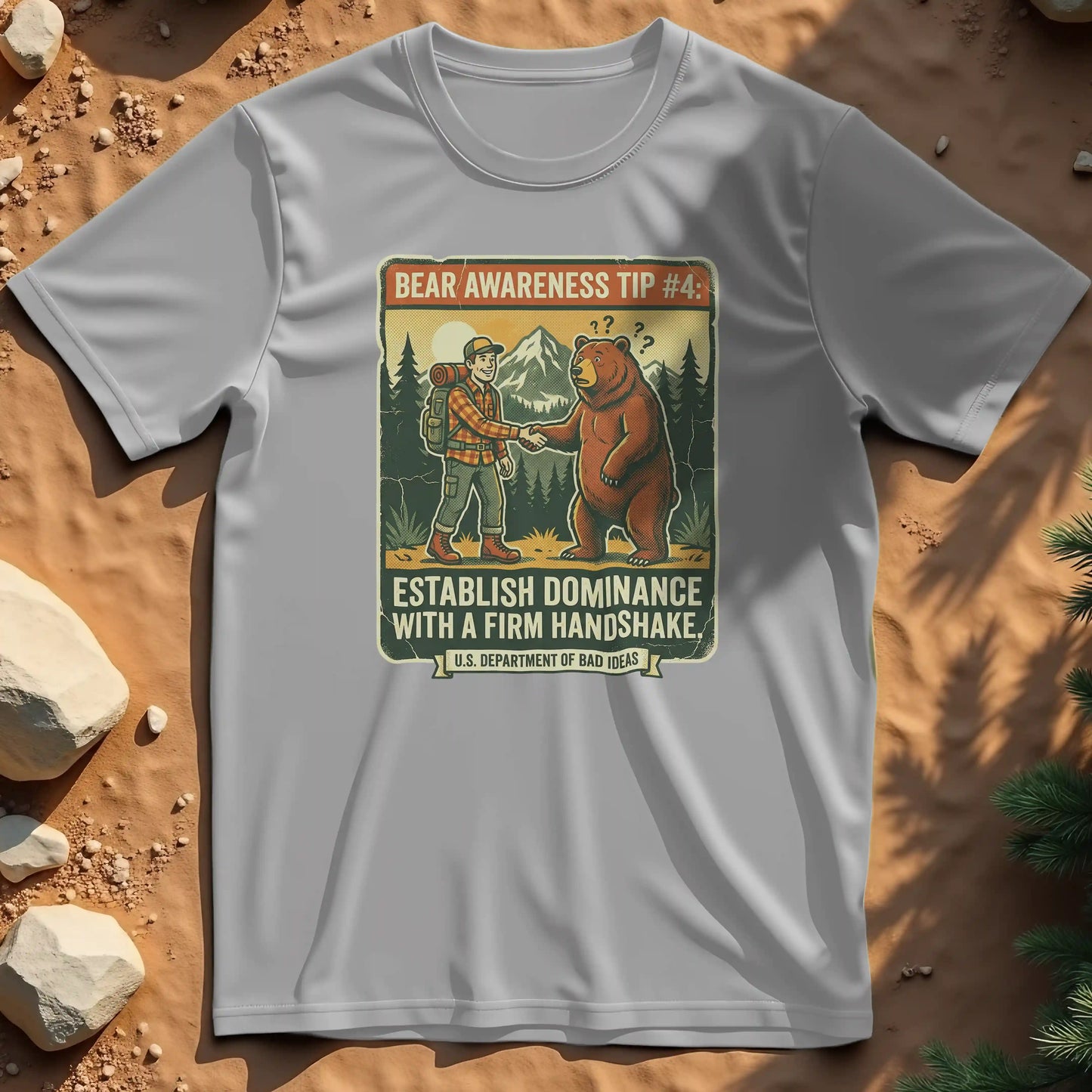 Bear Awareness Tip 4 t-shirt