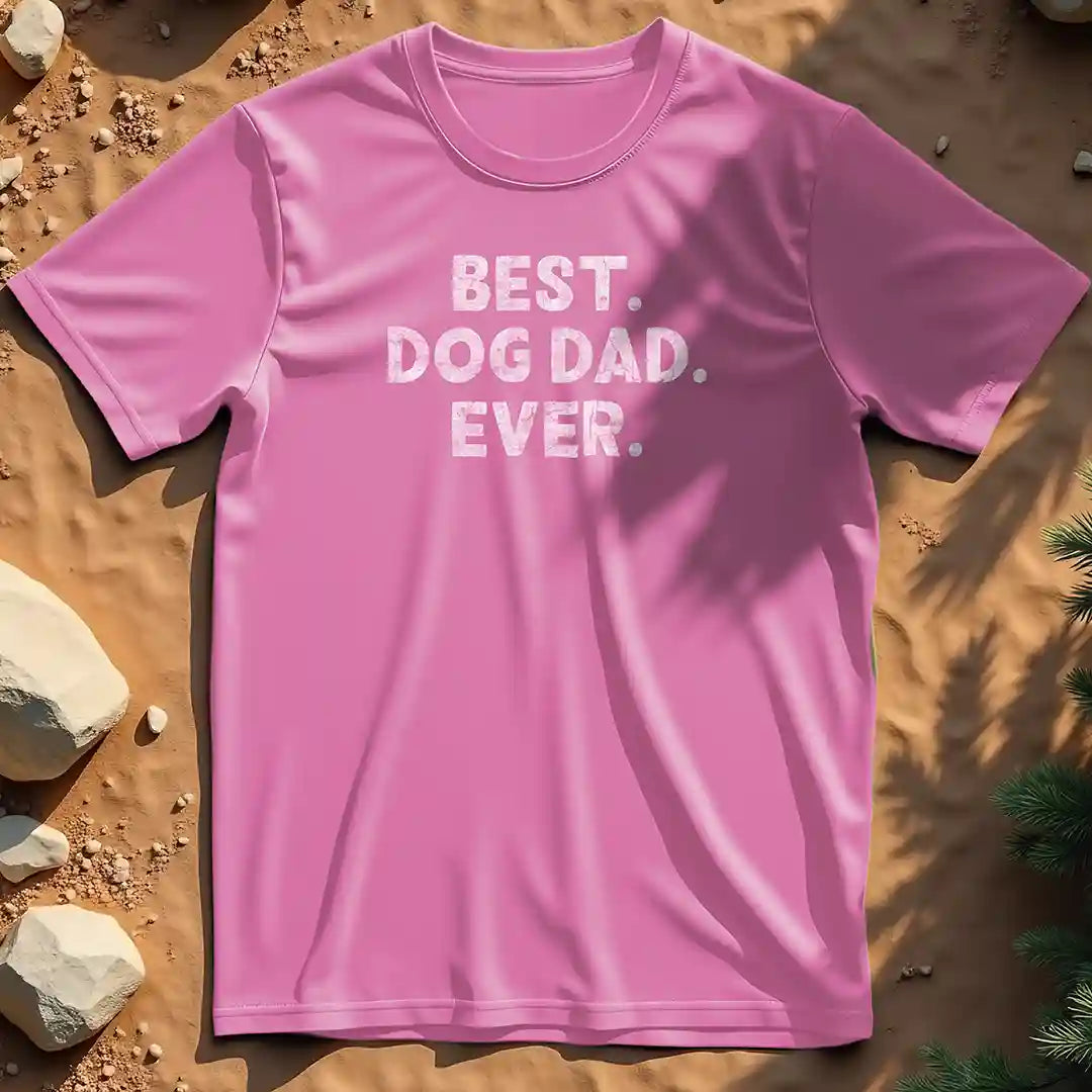 Best dog dad t-shirt