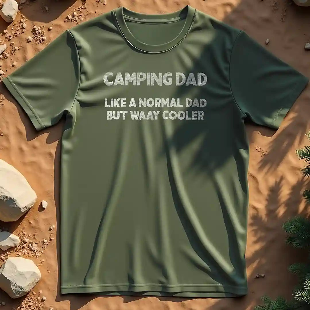 Camping Dad t-shirt