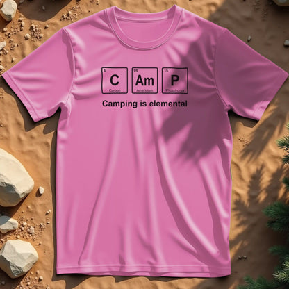 Camping is Elemental t-shirt