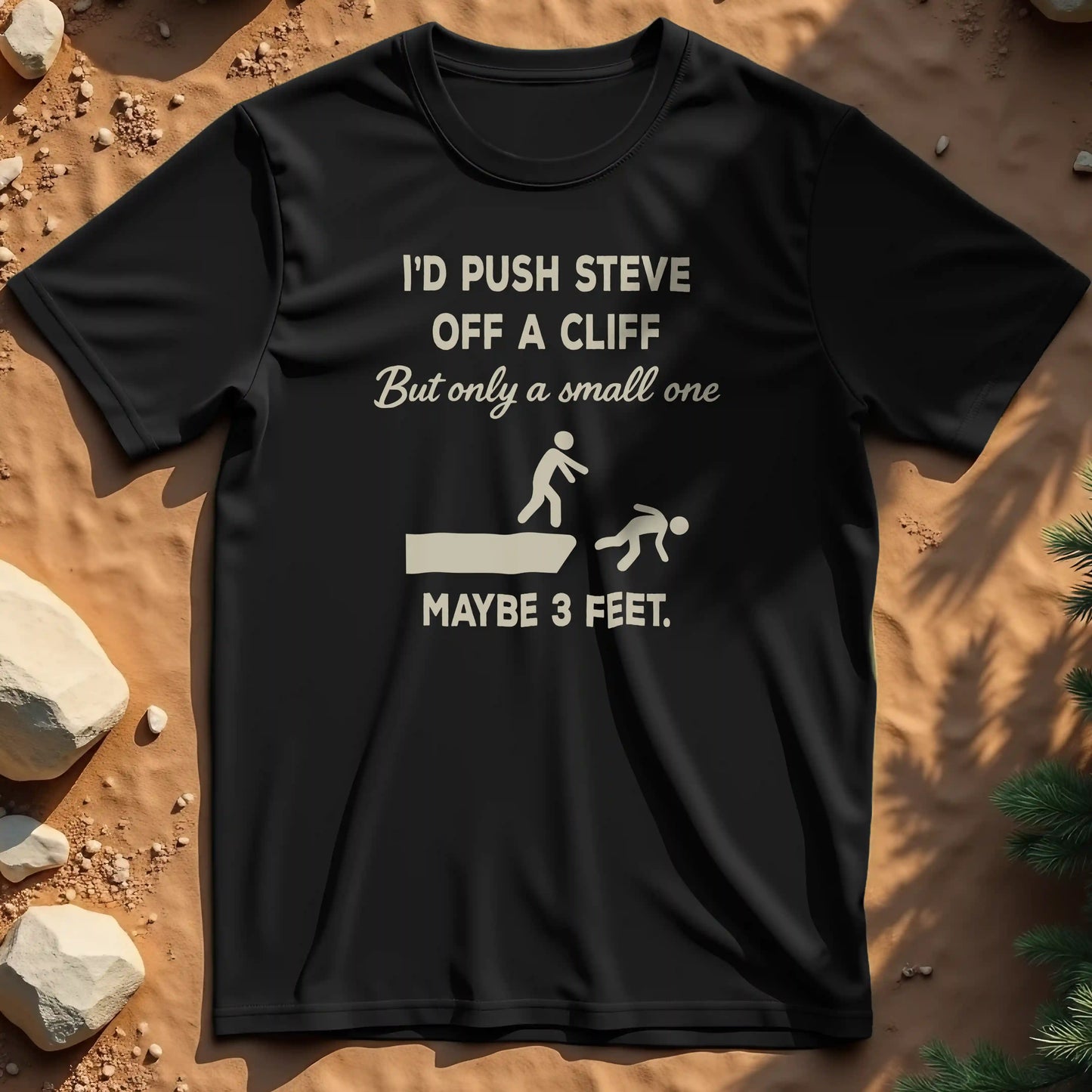 Cliff Danger t-shirt