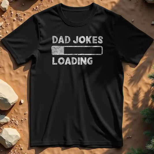 Dad jokes loading t-shirt