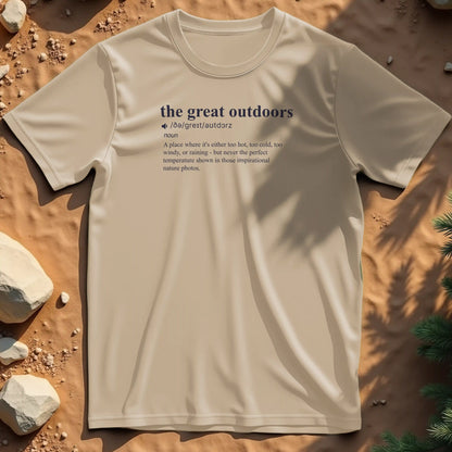 Definition - Outdoors t-shirt