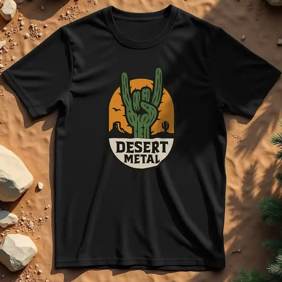 Desert Metal t-shirt