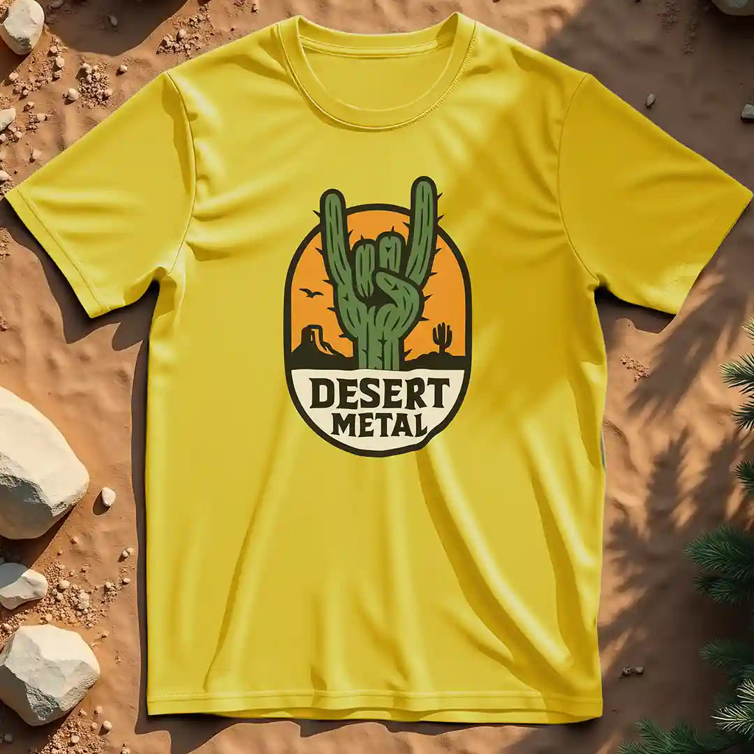 Desert Metal t-shirt