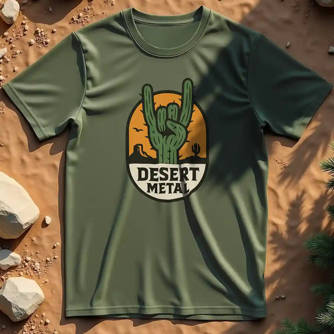 Desert Metal t-shirt