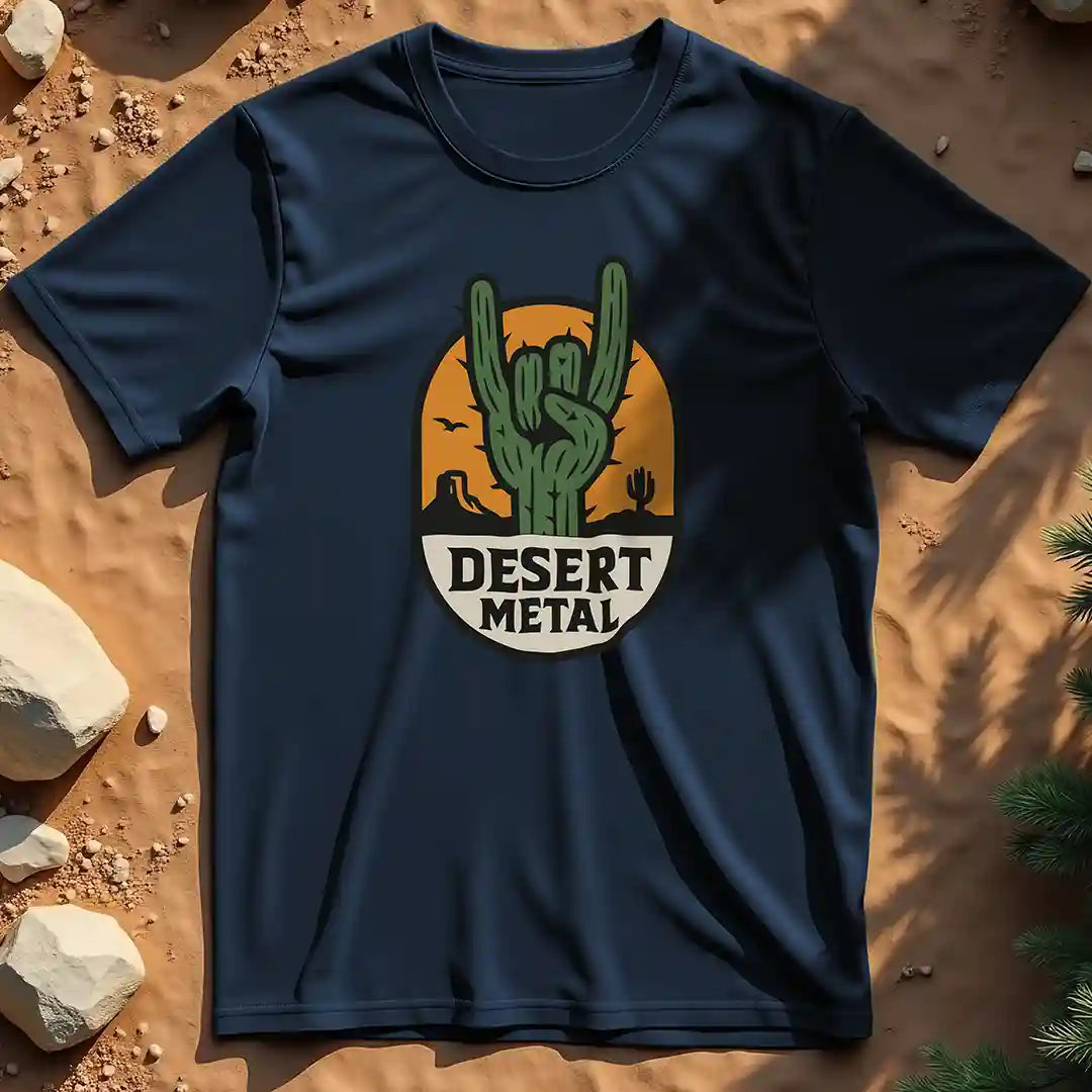 Desert Metal t-shirt