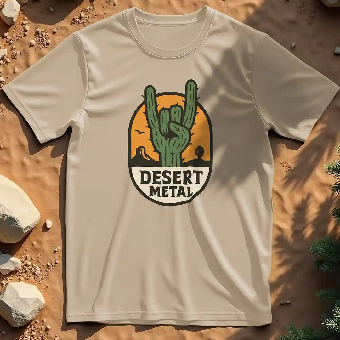Desert Metal t-shirt