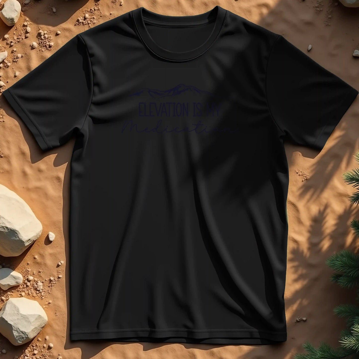 Elevation is my Medication t-shirt