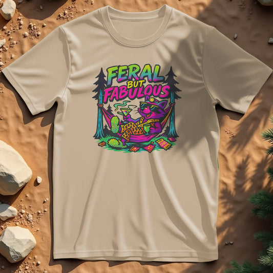 Retro Feral but Fabulous t-shirt