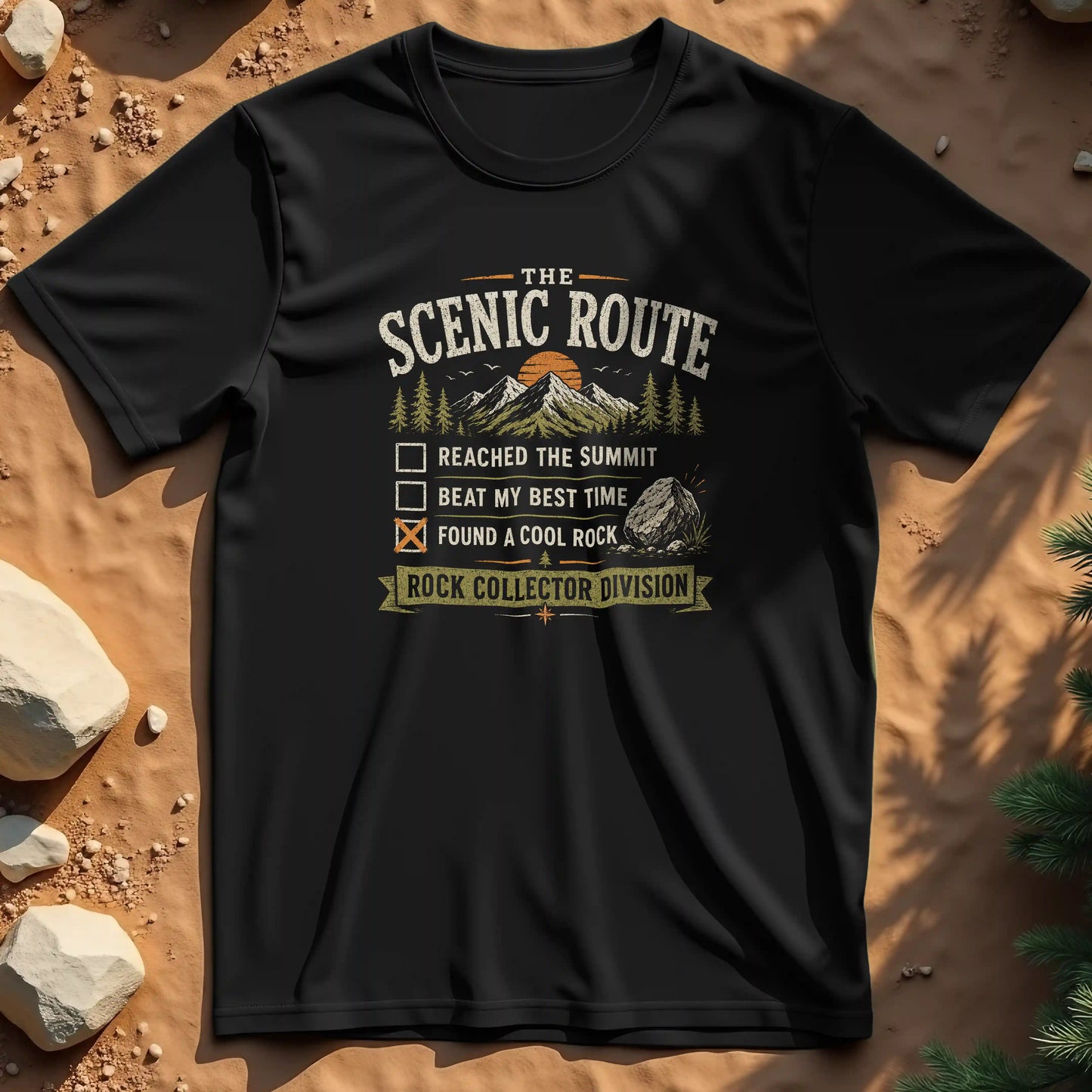Found A Cool Rock t-shirt