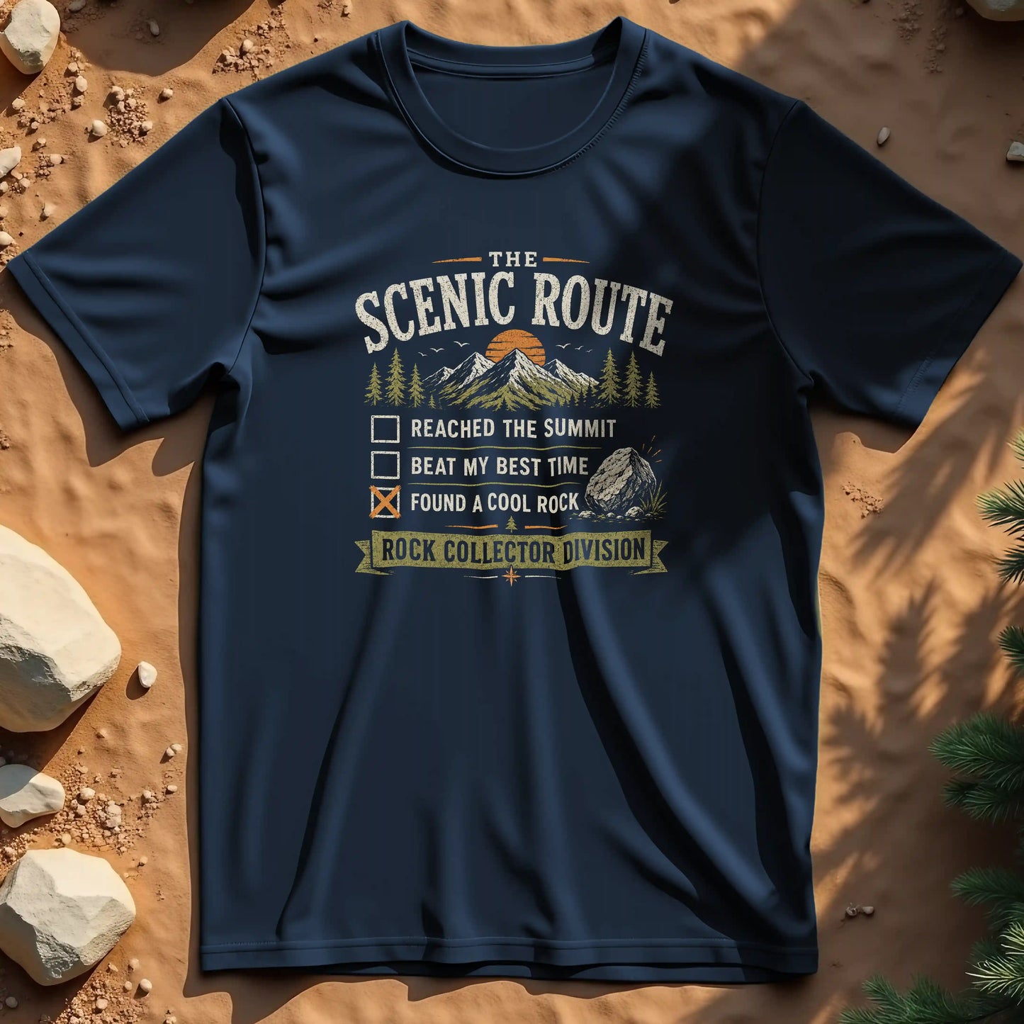 Found A Cool Rock t-shirt