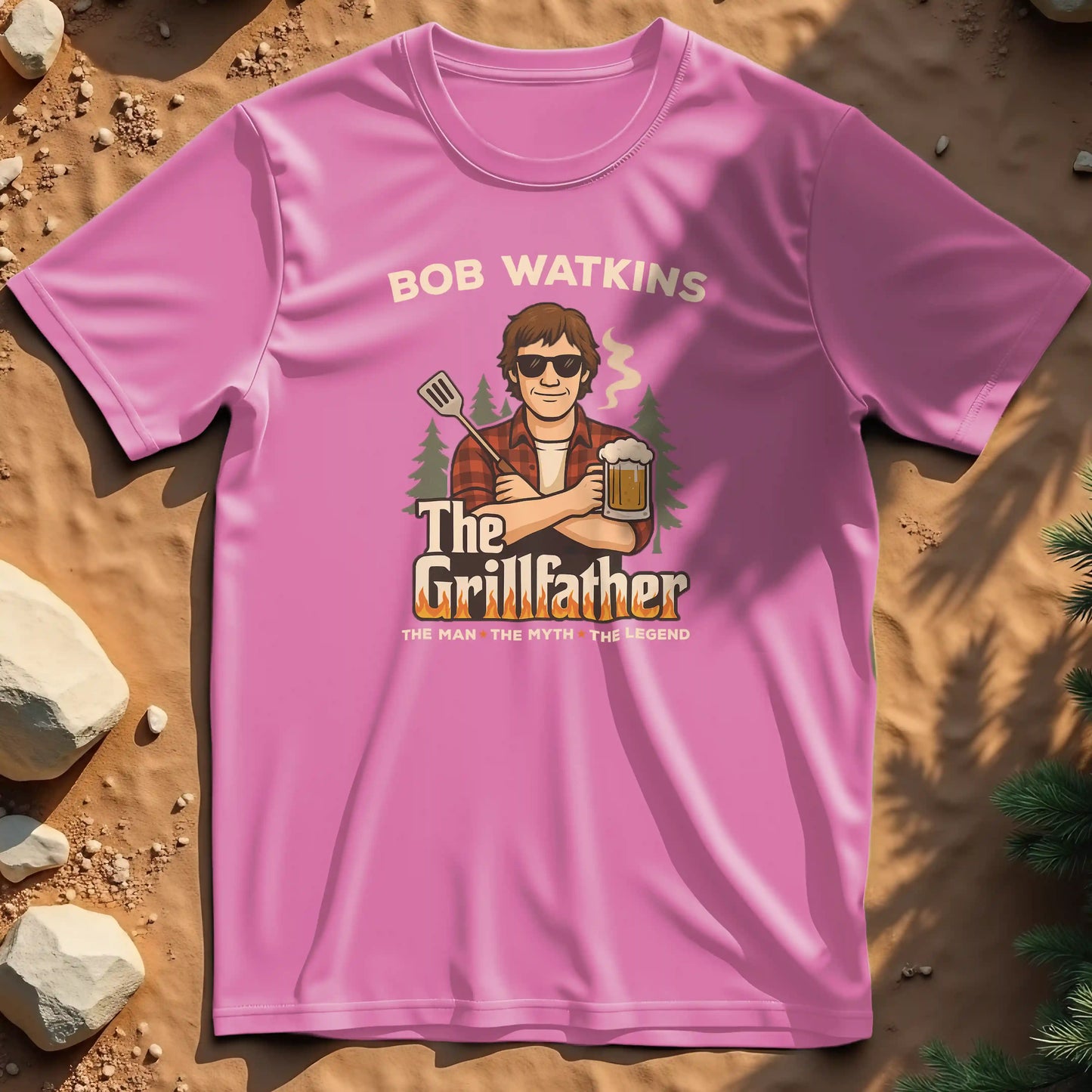 The Grillfather t-shirt