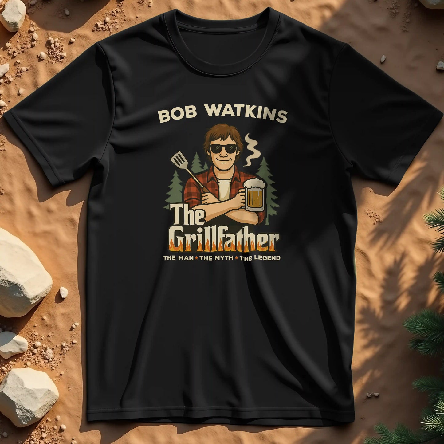 The Grillfather t-shirt