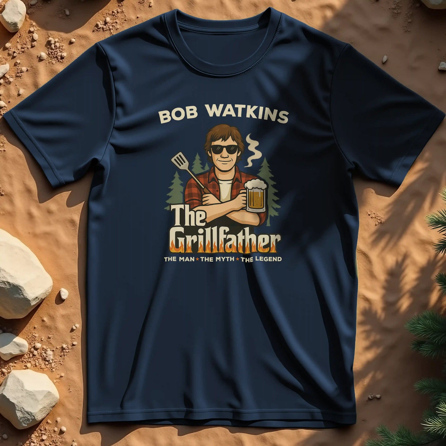 The Grillfather t-shirt