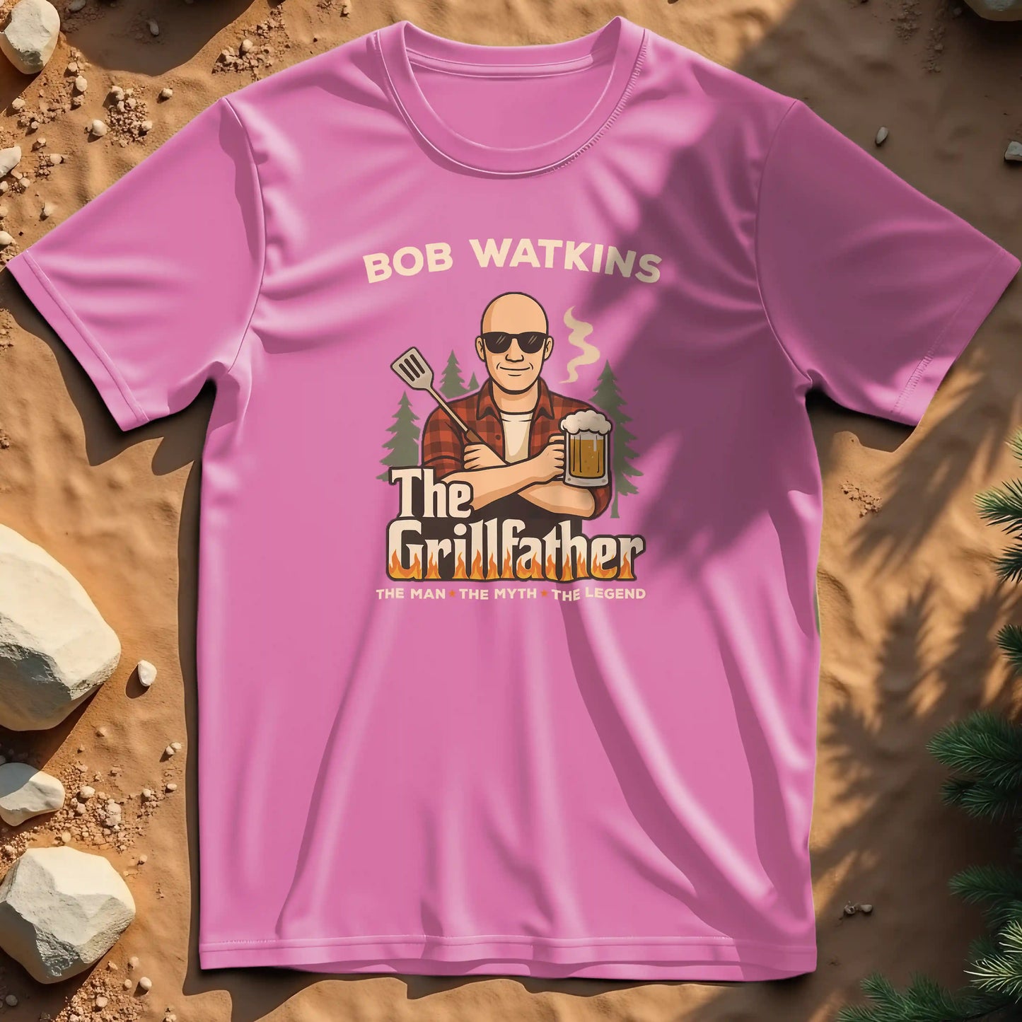 The Grillfather t-shirt