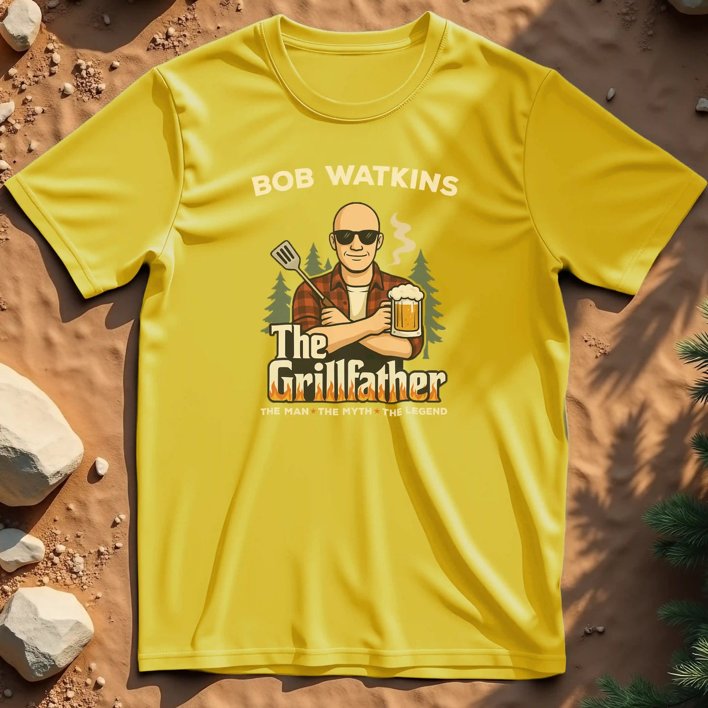The Grillfather t-shirt