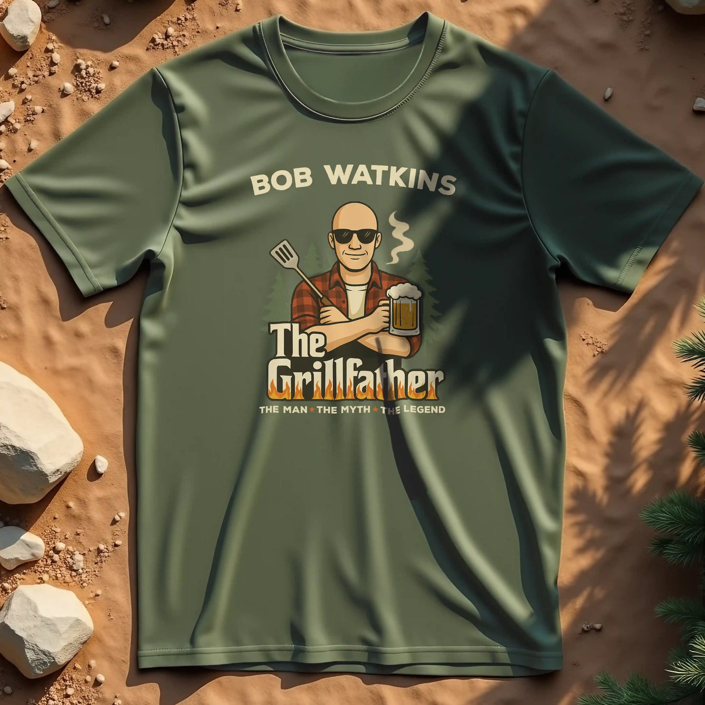The Grillfather t-shirt