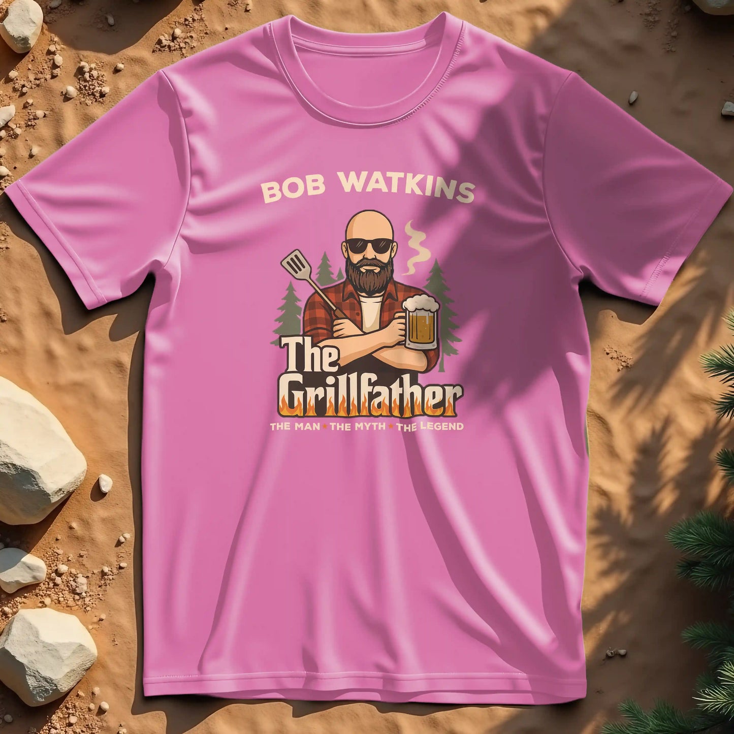 The Grillfather t-shirt
