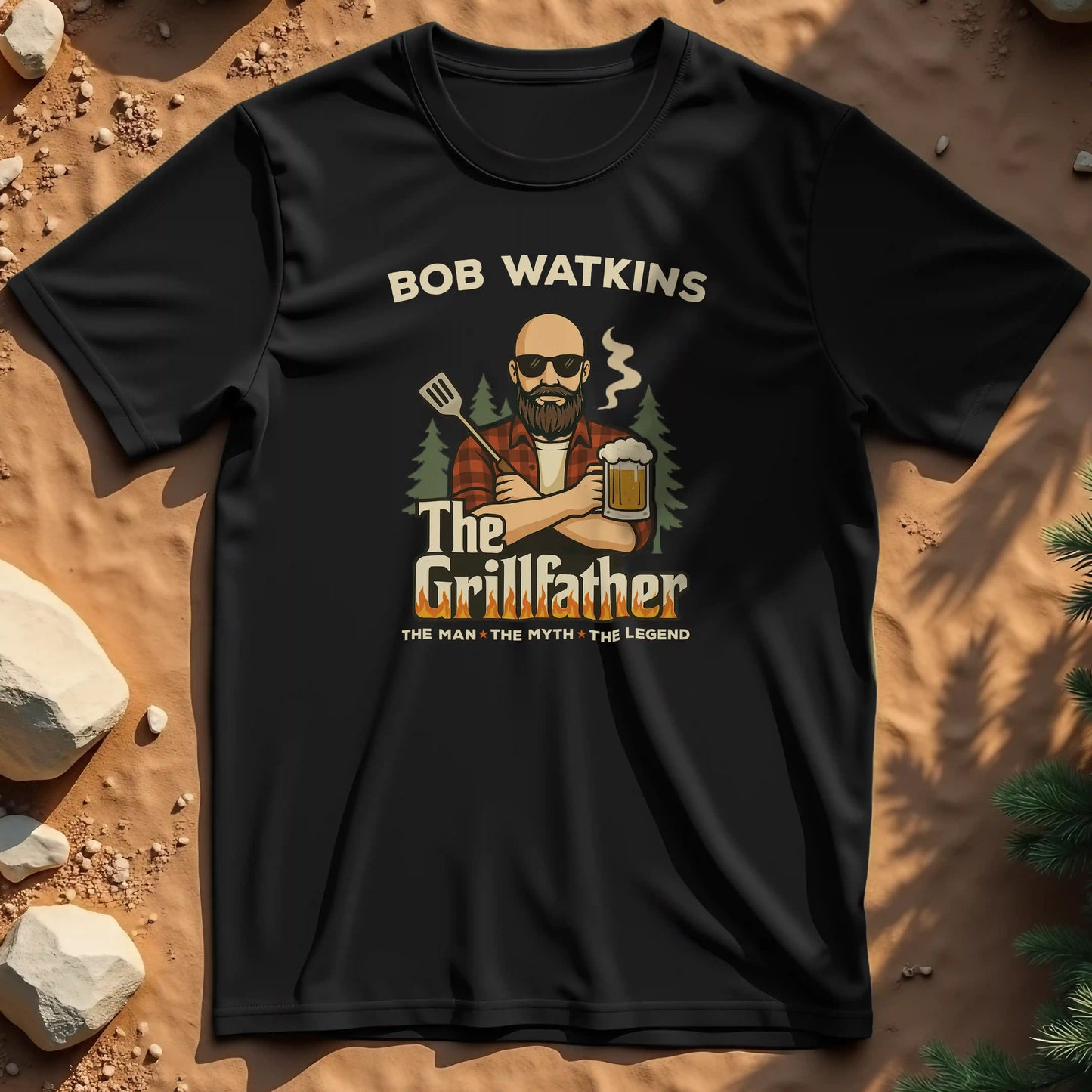 The Grillfather t-shirt