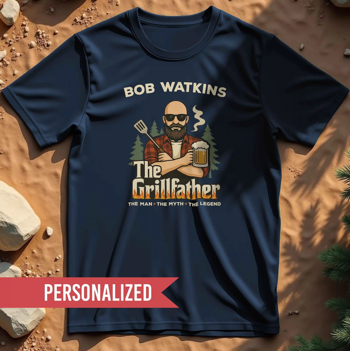 The Grillfather t-shirt