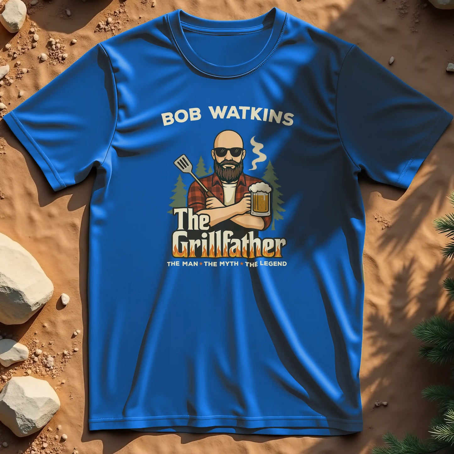 The Grillfather t-shirt