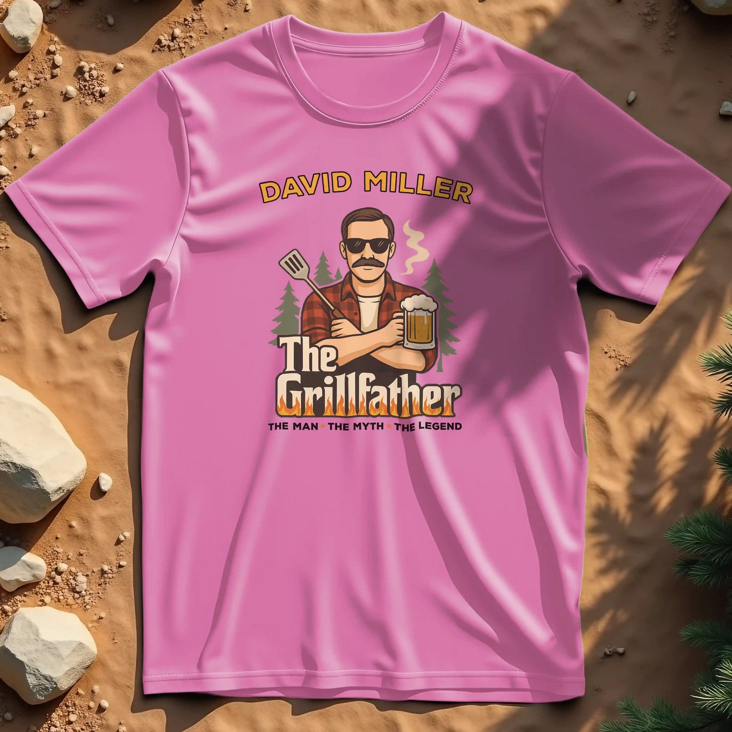 The Grillfather t-shirt