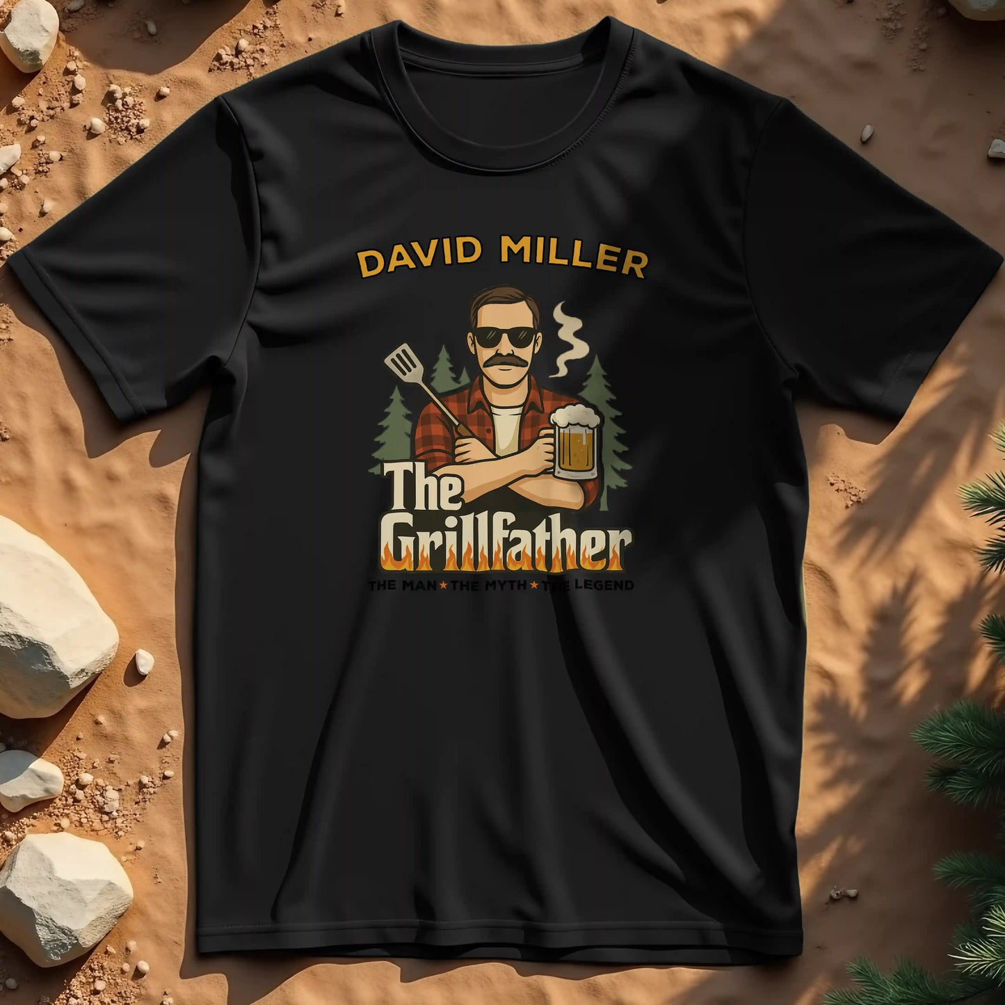 The Grillfather t-shirt