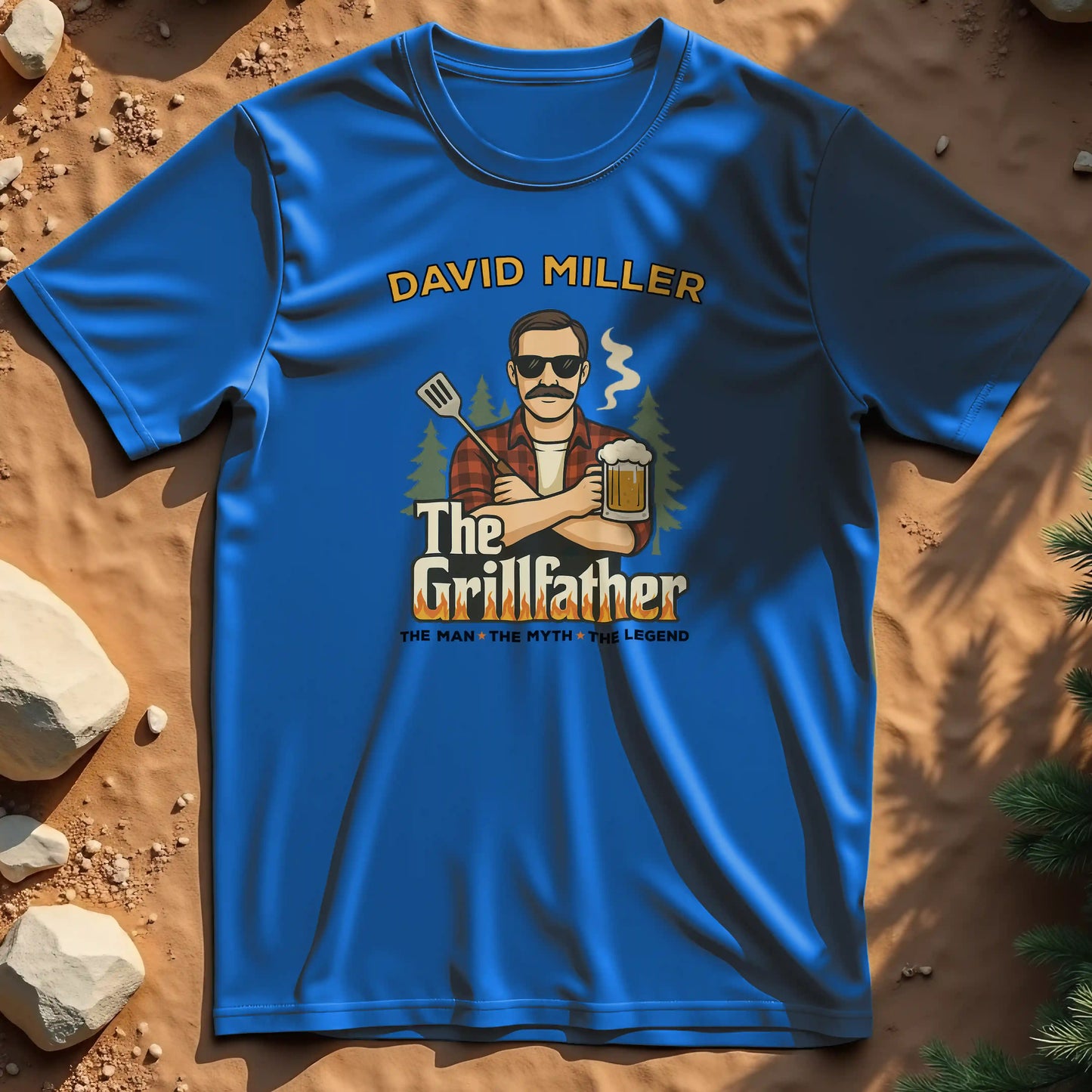 The Grillfather t-shirt