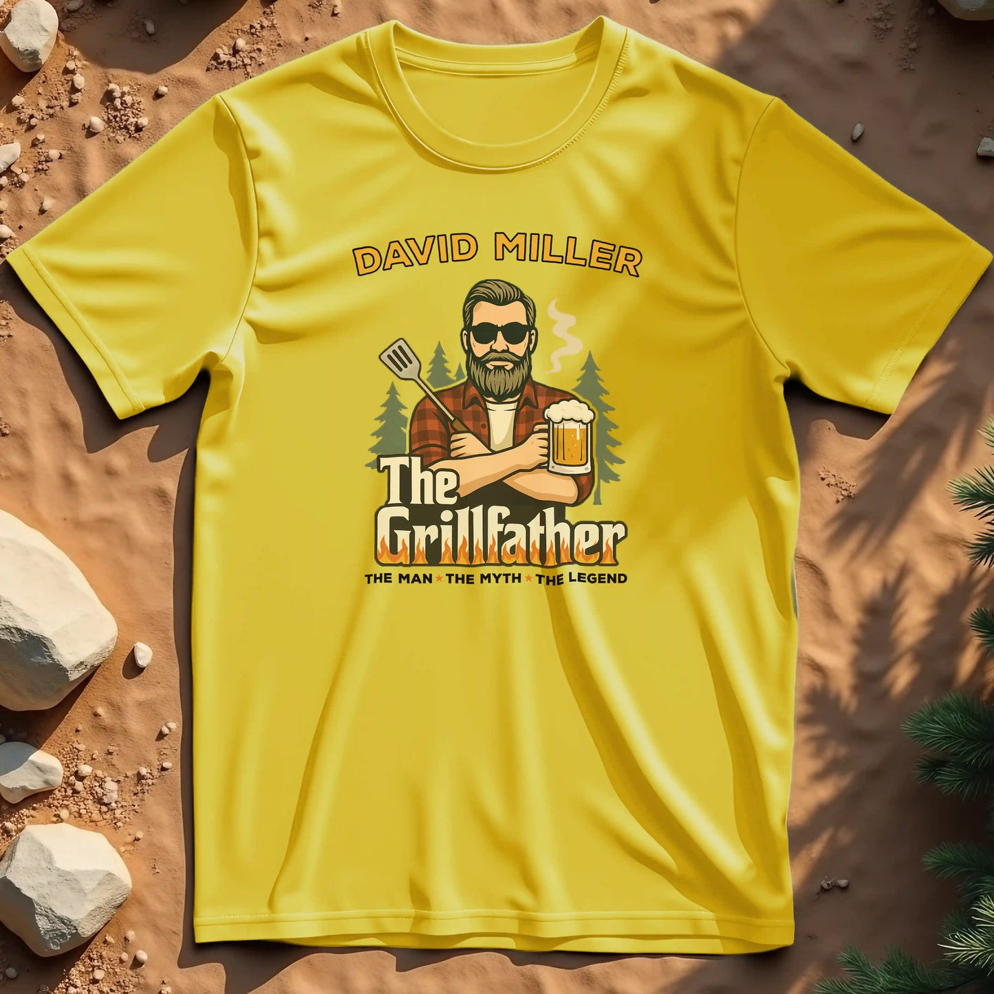 The Grillfather t-shirt