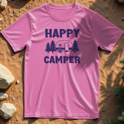 Happy camper - caravan  t-shirt