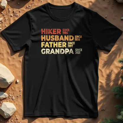 Hiker, Husband t-shirt