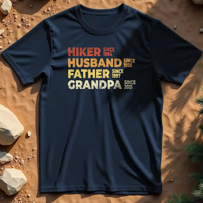 Hiker, Husband t-shirt