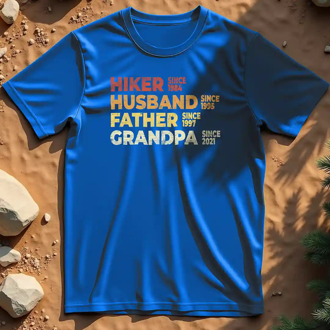 Hiker, Husband t-shirt