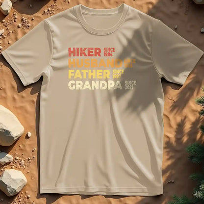 Hiker, Husband t-shirt