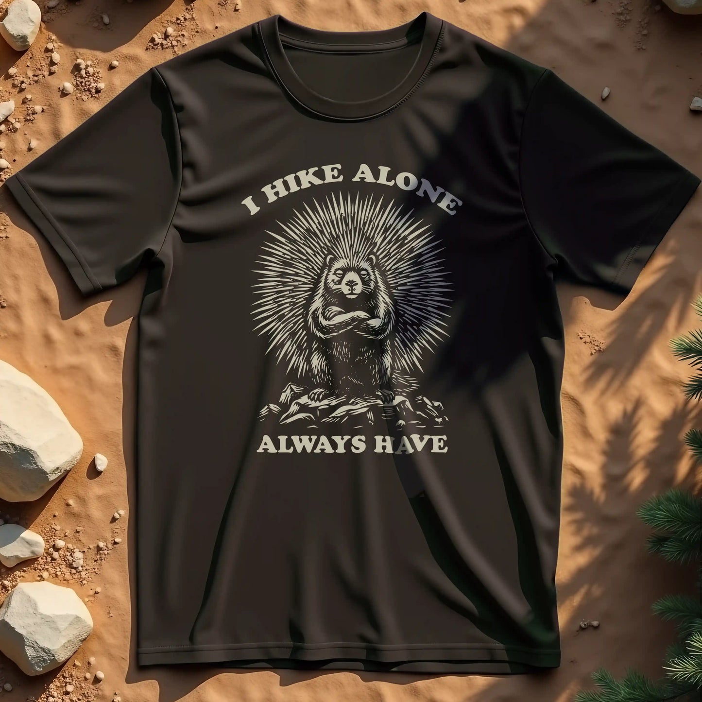I Hike Alone t-shirt