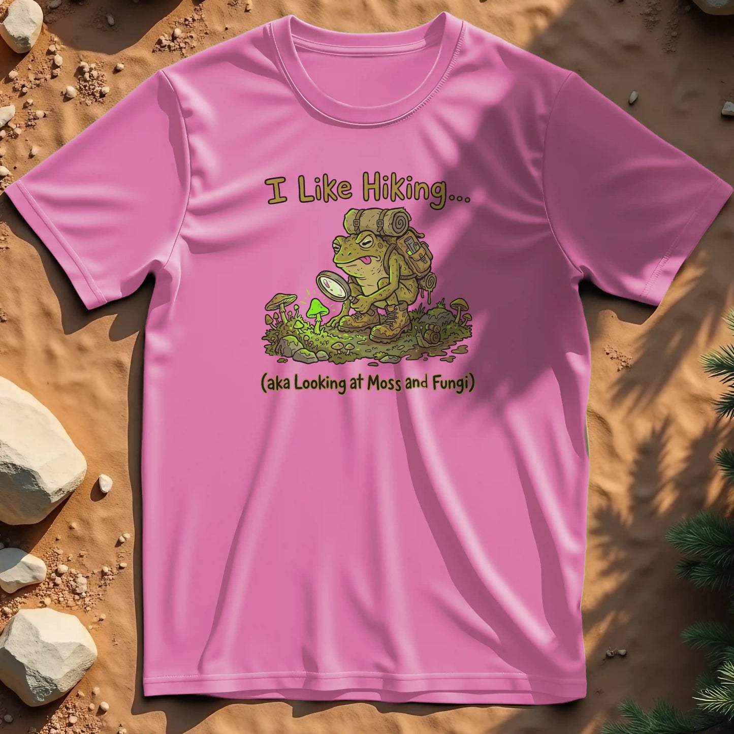 I Like Hiking t-shirt