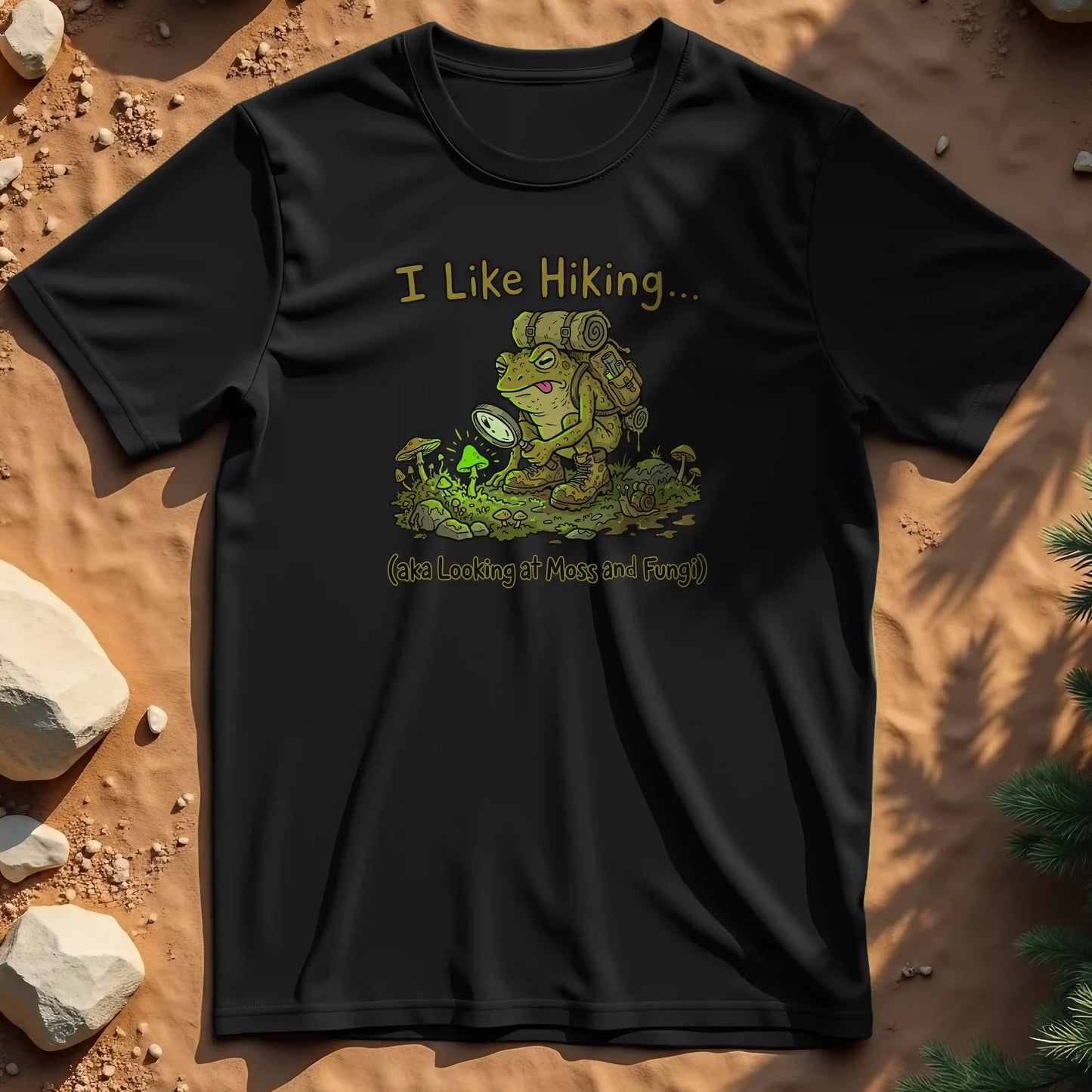 I Like Hiking t-shirt