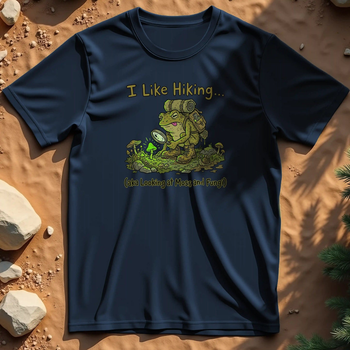 I Like Hiking t-shirt