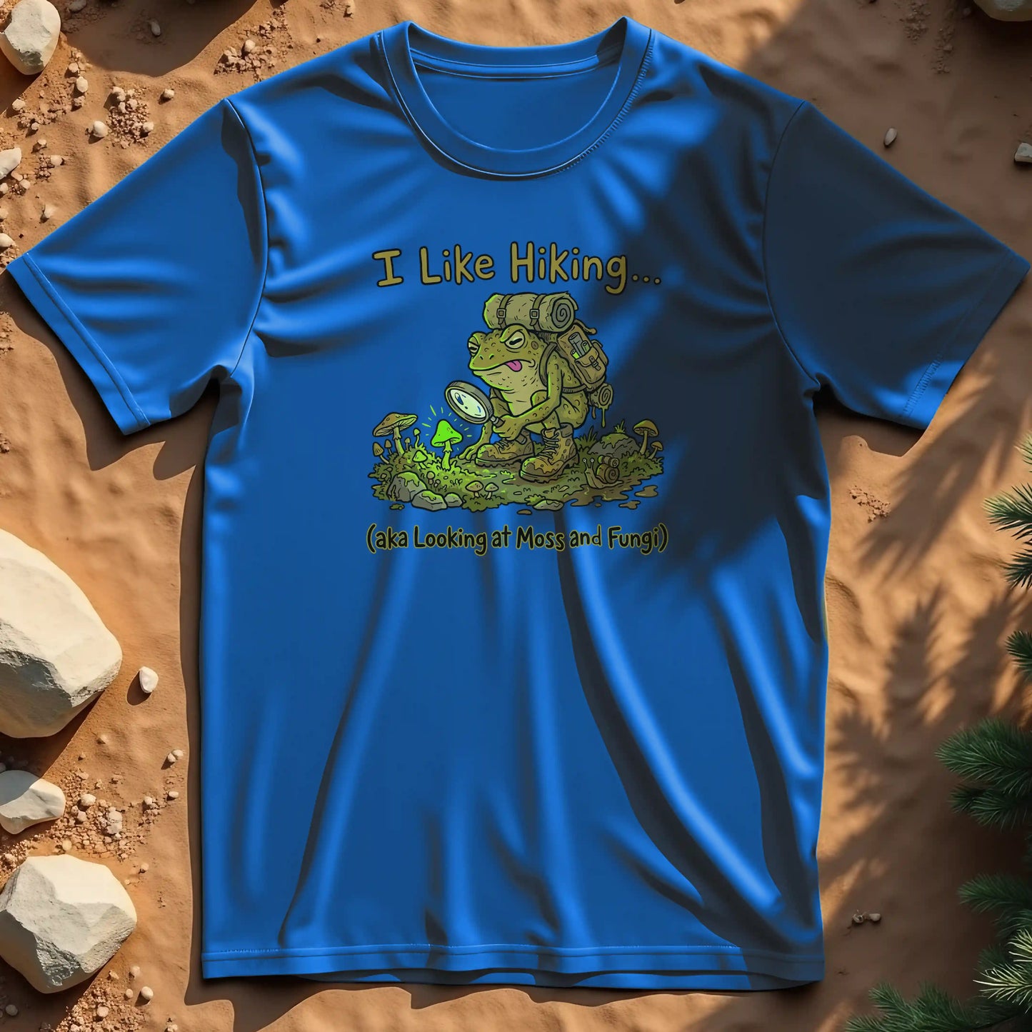 I Like Hiking t-shirt