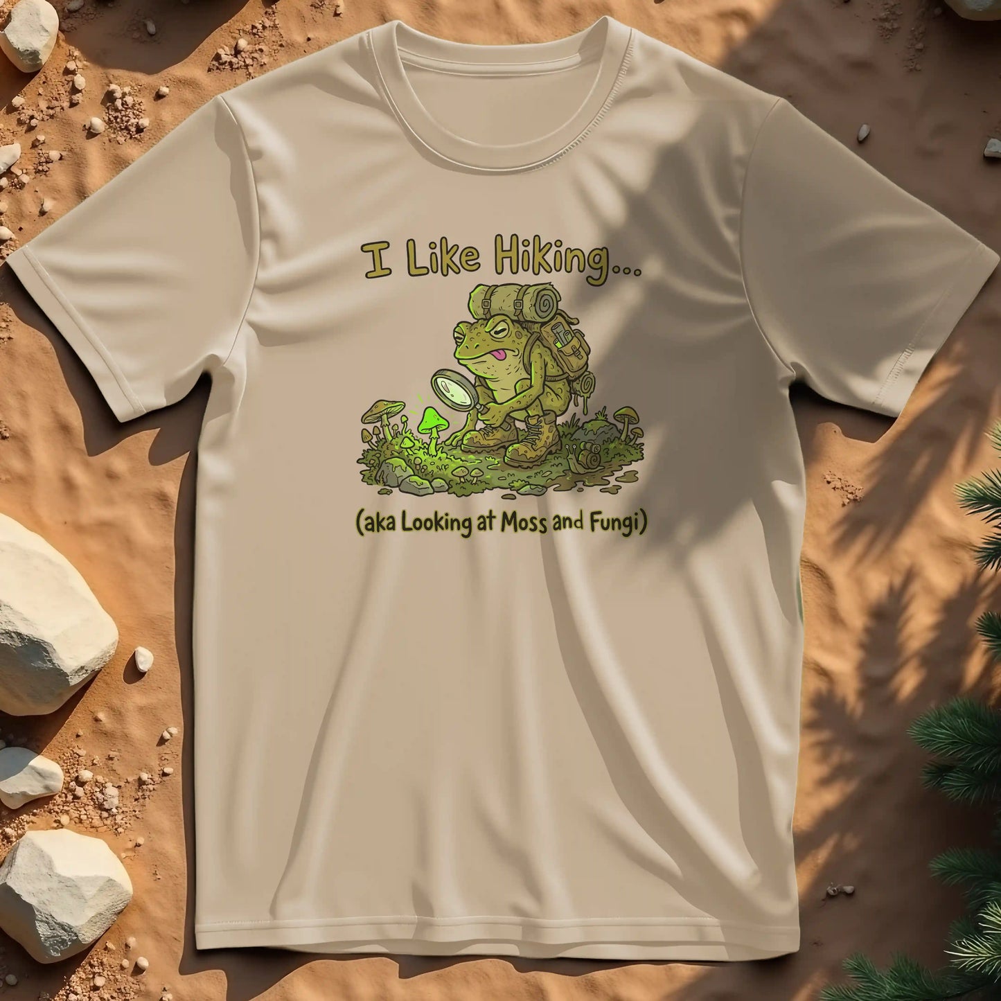 I Like Hiking t-shirt